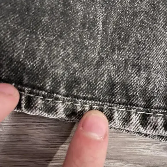 True Religion World Tour Men's Straight Slim Leg Stone Wash Denim Jeans 34x28 - Picture 8 of 8